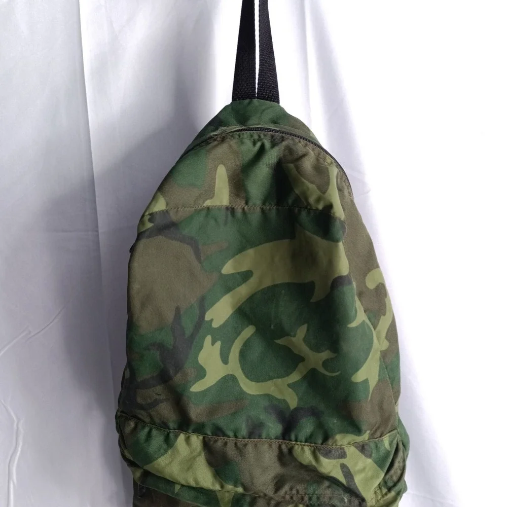 Sportsmen Products Boulder Colo Vintage Camouflage Backpack Woodland Camo s9